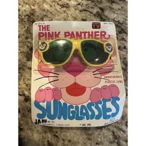 Pink Panther Sunglasses Sealed In Package 1981 Rare